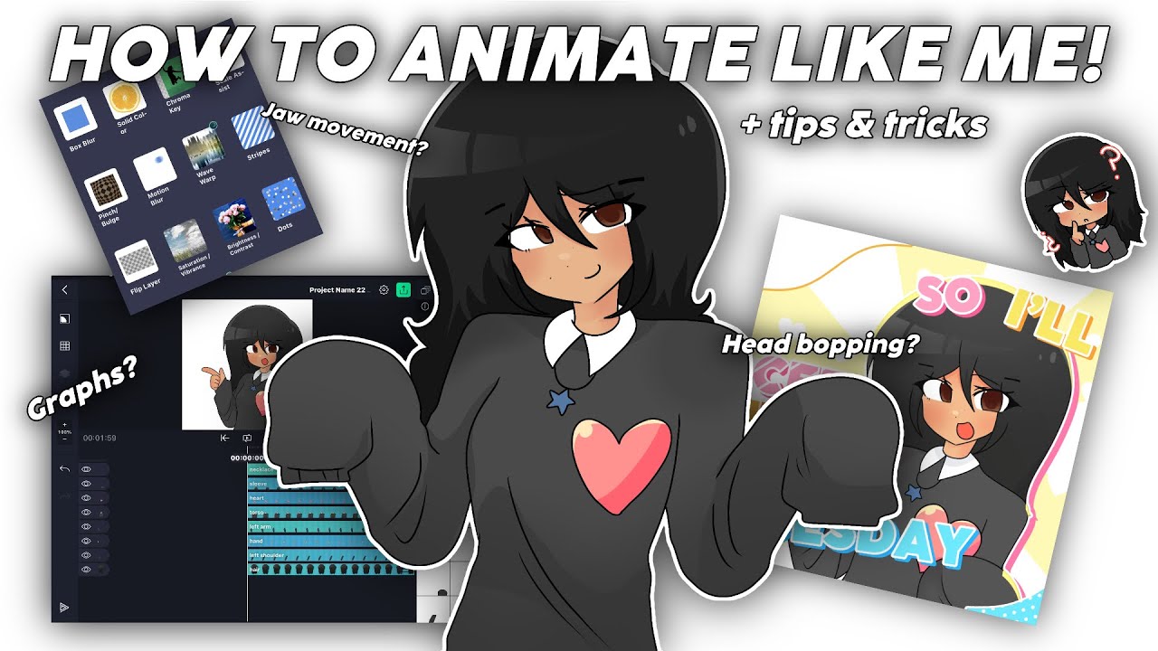 How to animate like ME with Alight Motion! ✨ + tips and tricks !