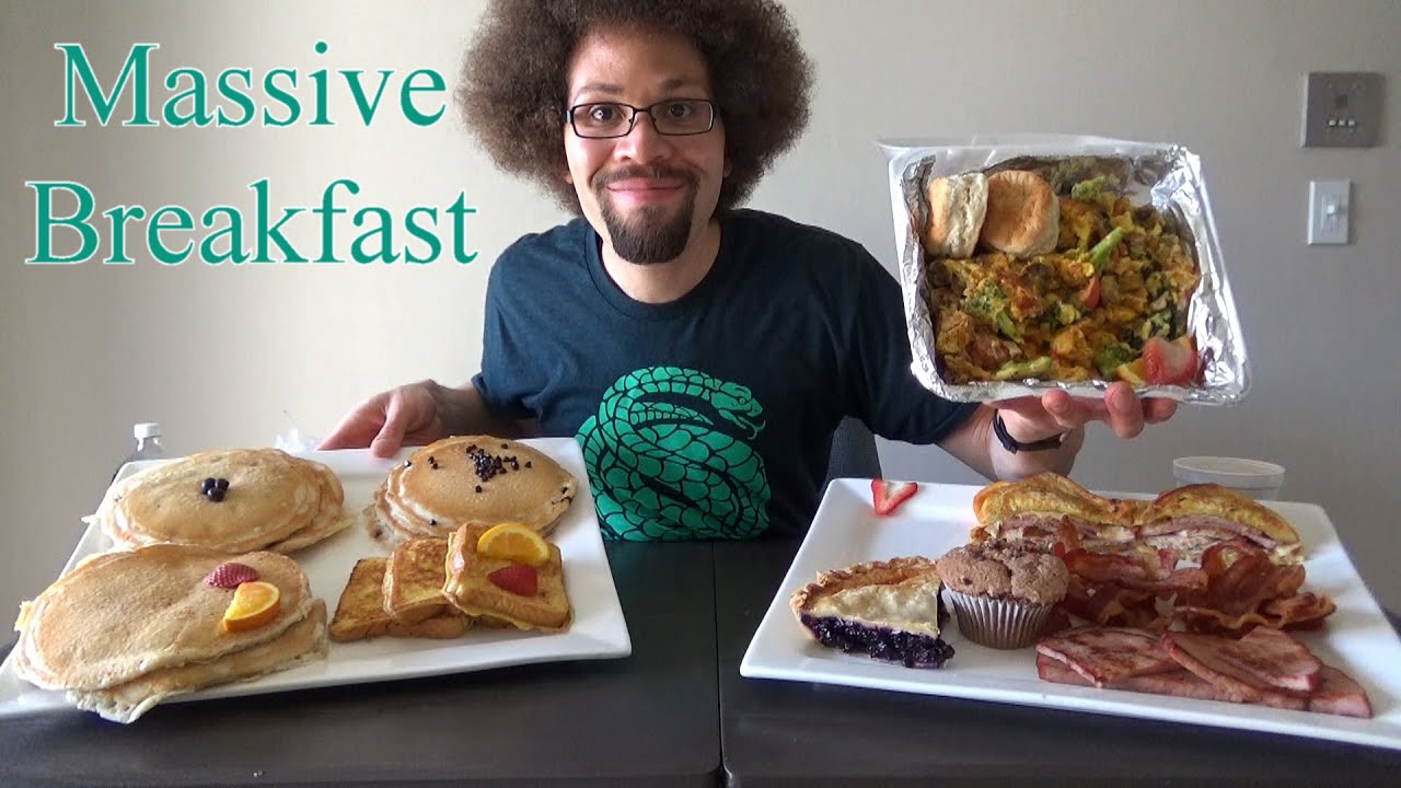 Ultimate Breakfast Takeout Challenge l 10,000 Calories