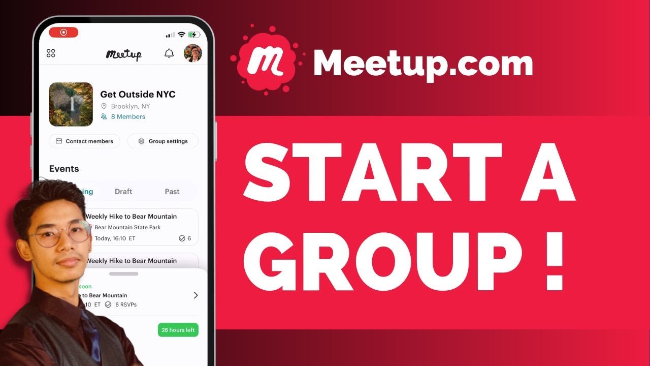 How To Start A Group On Meetup.com !