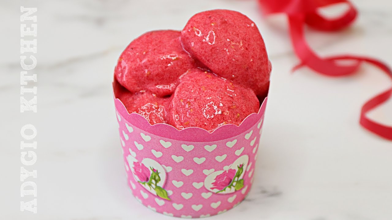 Fara Zahar ❣️ Fara lactoza ✅ Inghetata de casa cu fructe / Sorbet cu banane | Adygio Kitchen