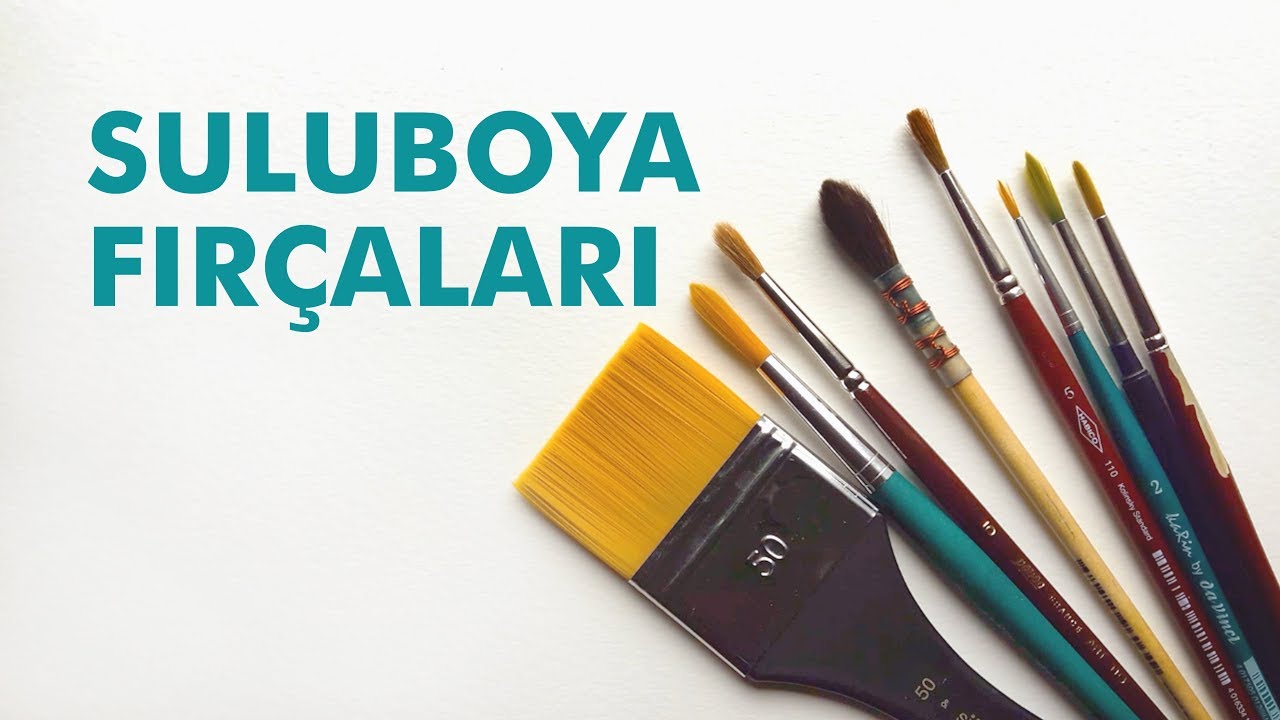 Hangi Suluboya Fırçalarını Kullanıyorum