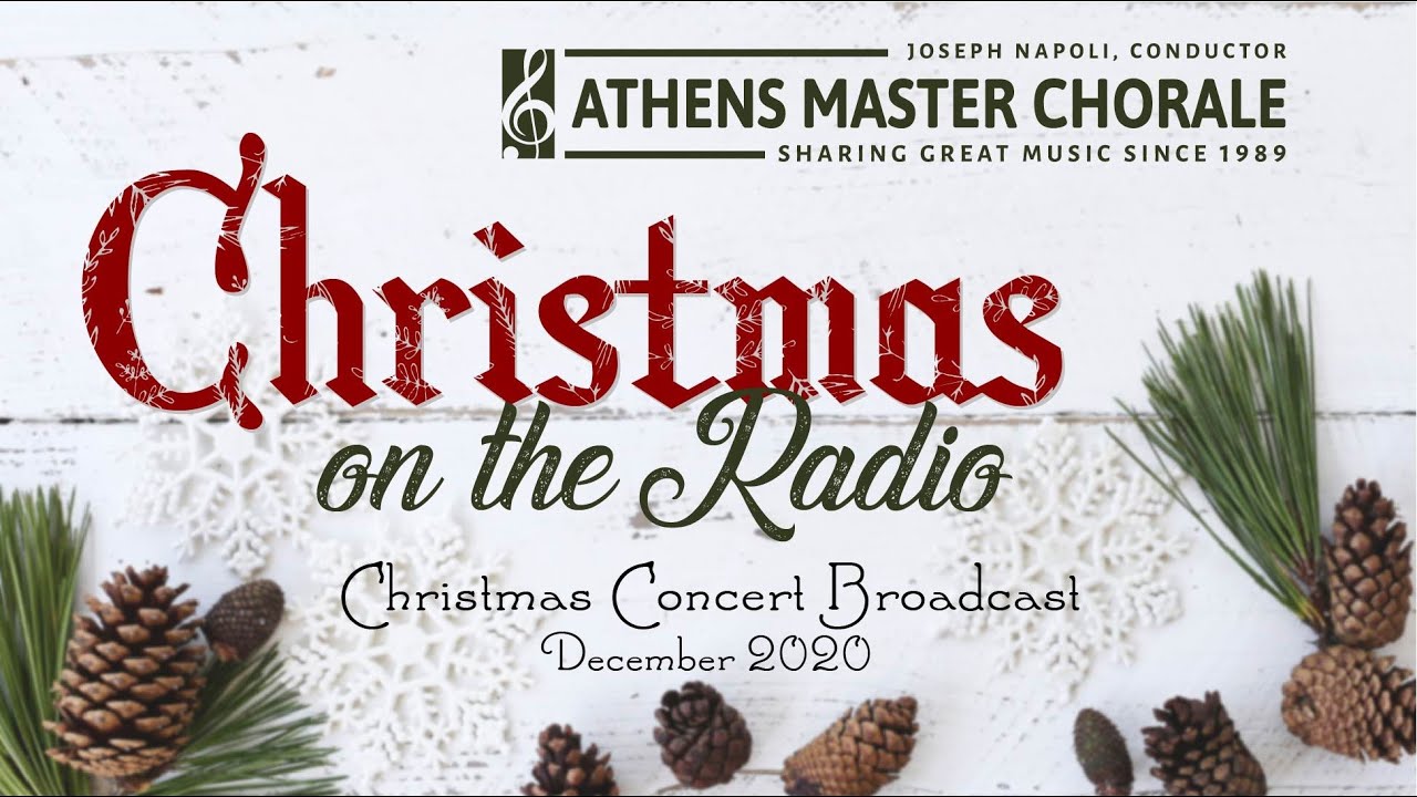 Christmas Concert Broadcast on WUGA | The Athens Master Chorale | December 2020