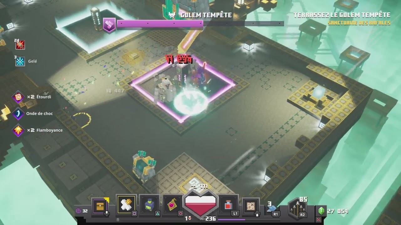 Moi VS Golem tempête