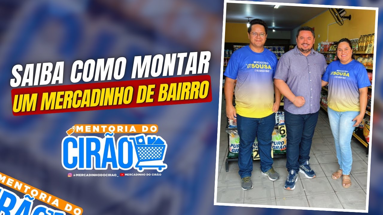 MONTANDO UM MERCADINHO DE BAIRRO DO ZERO