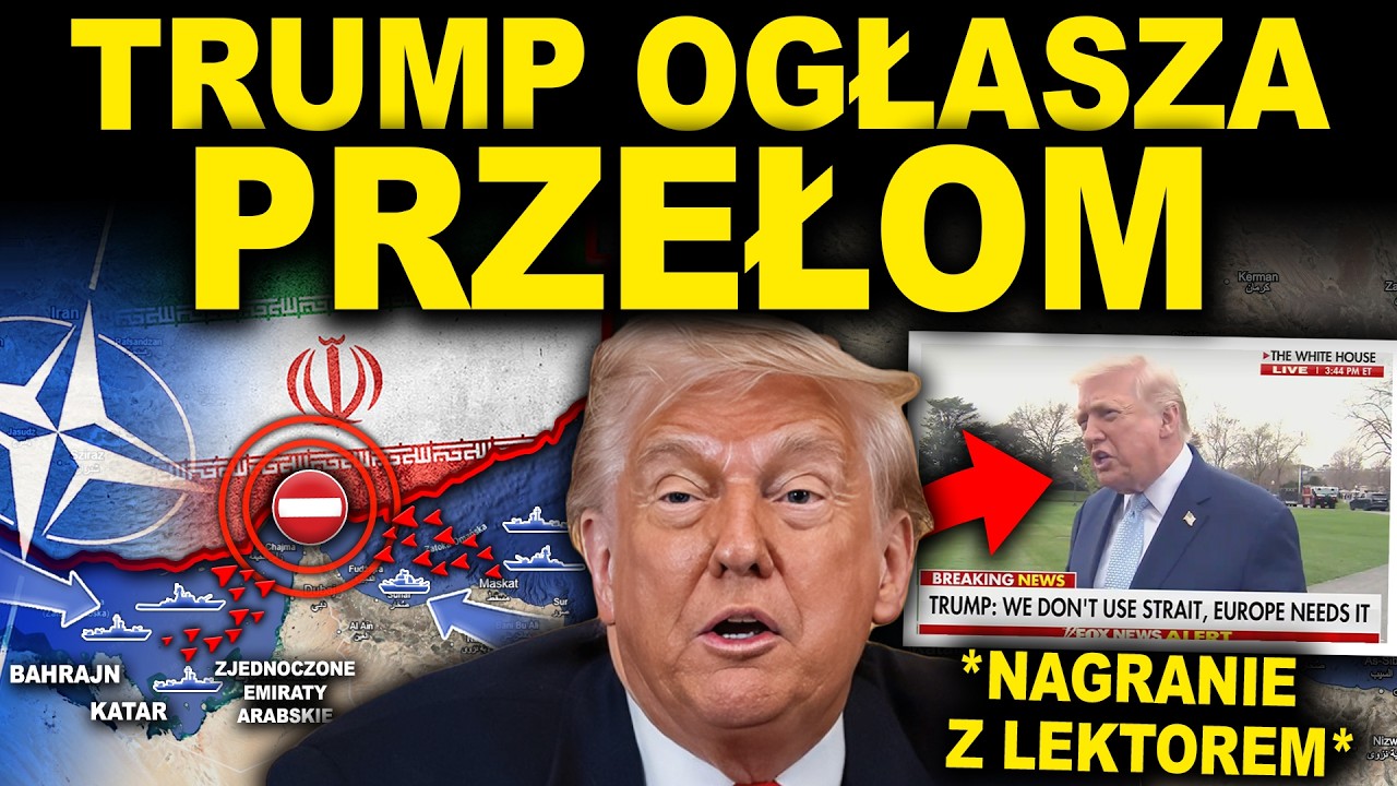 TRUMP OGŁASZA PRZEŁOM - PRZEKROCZONO GRANICĘ