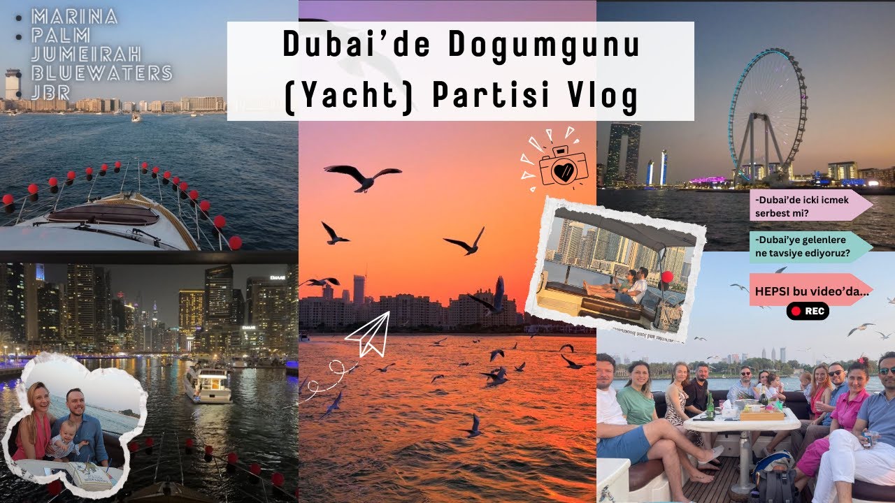 💓Dubai'de MUTLAKA yapilmasi gereken aktivite | 2023 Dubai'de Doğum Günü Kutlama #dubaideyasam