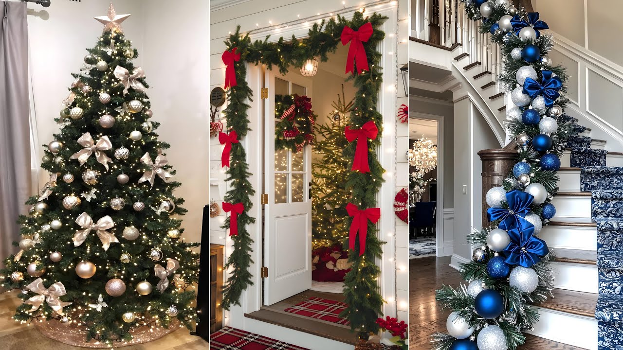 🎄CHRISTMAS DECORATIONS TRENDS 2025 - CHRISTMAS HOME DECOR IDEAS 2025 - CHRISTMAS TREE DECORATION 🎄