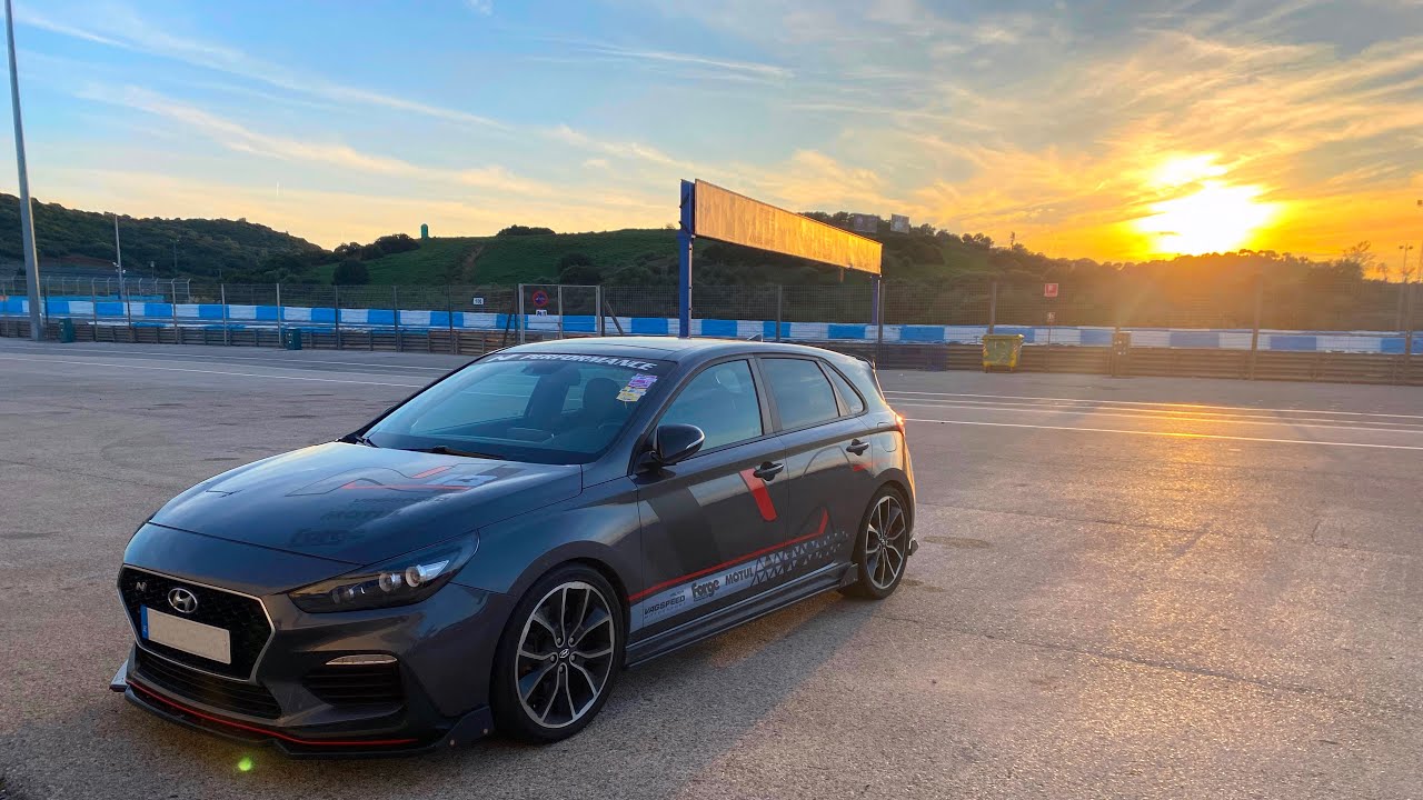 Vuelta Circuito Jerez 2024 (DRY) - Tandas Hispano Racing - Hyundai i30 N Perform. (Stage 1 - 300 cv)