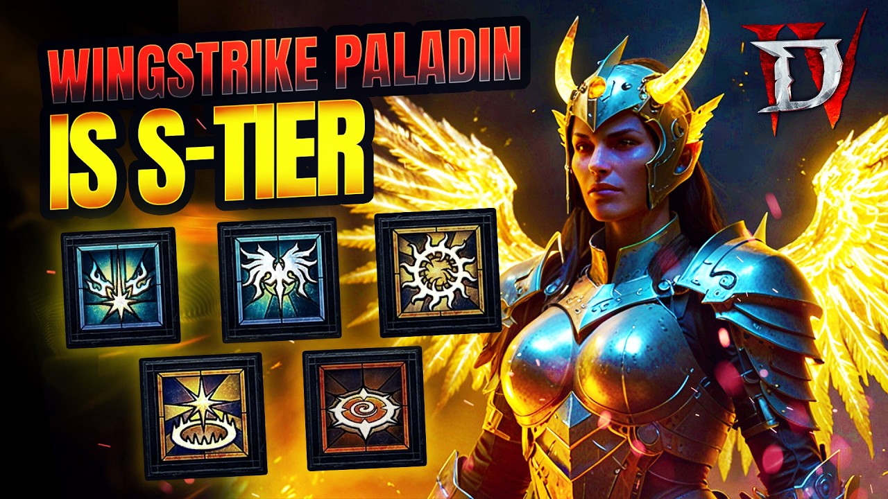 This INSANE WingStrike Paladin Build DESTROYS Everything! (Pit 100+, T12) | Diablo 4 Lord of Hatred