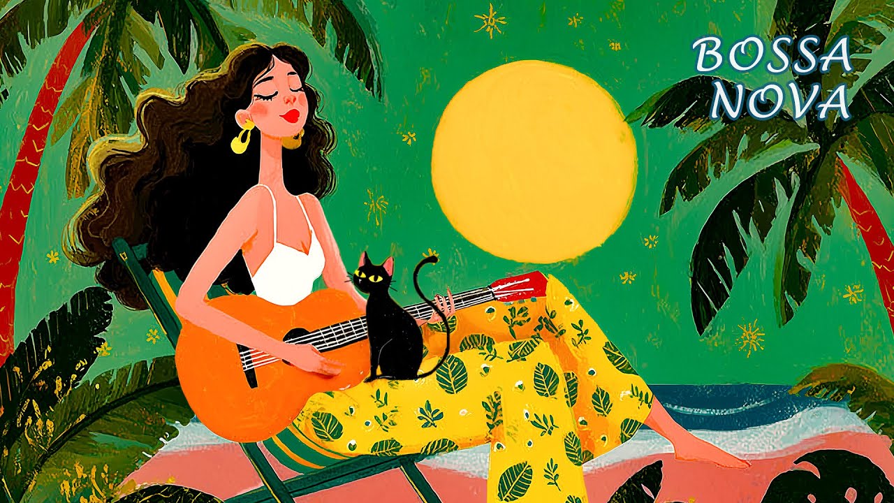 Sunset Bossa Nova Covers 2025 - Relaxing Bossa Jazz Vibes for Summer 🌊🍹