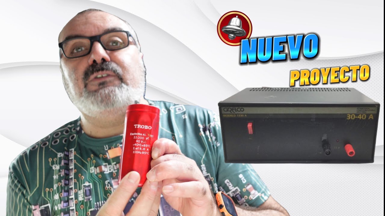 Fuente de Alimentación Regulable AC/DC 30A 390W: Nuevo Proyecto🔌⚡🔥😊