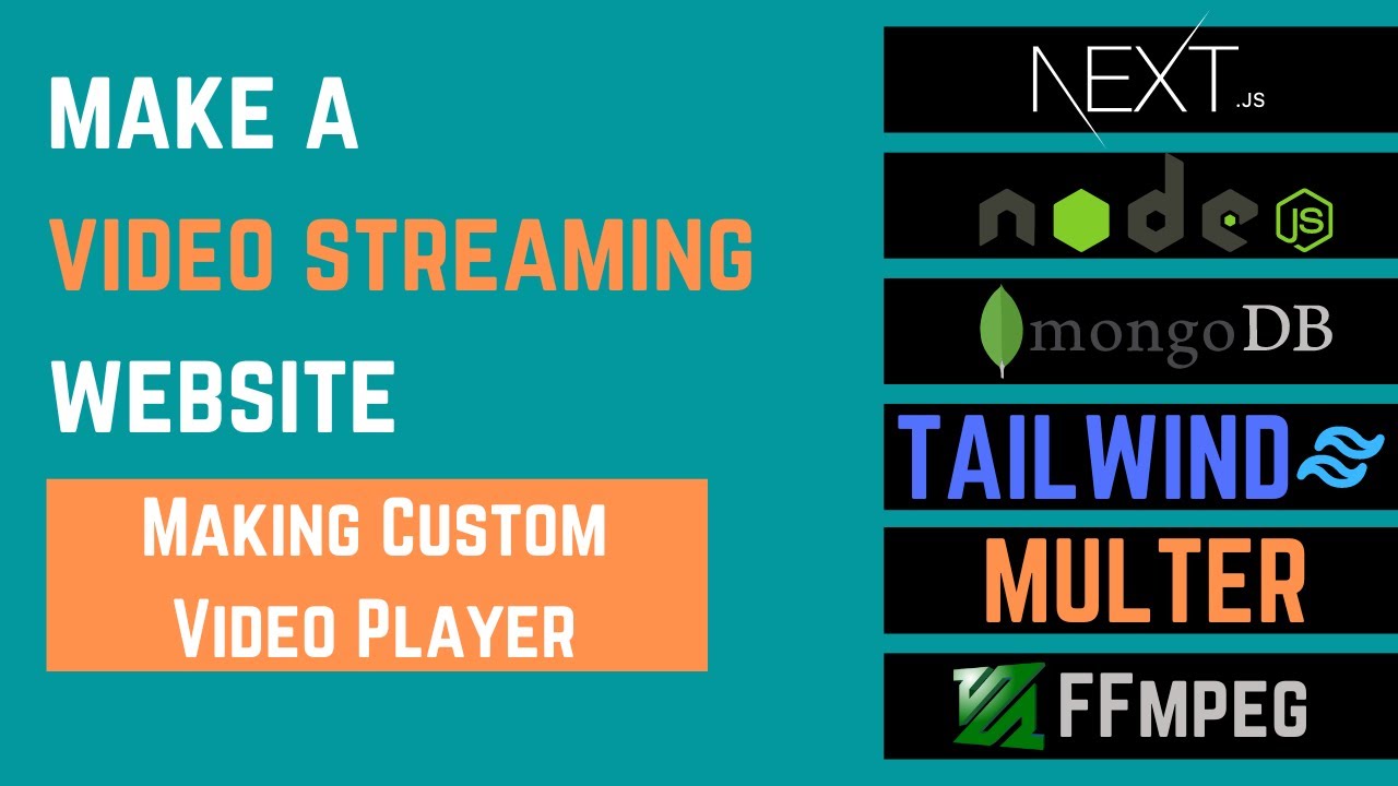 Video Streaming Website Tutorial Next JS + Node JS | Making Custom Video Player | Part 26