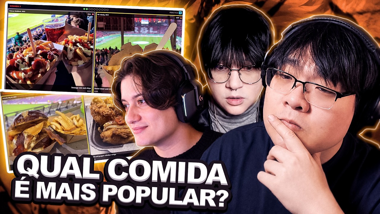 AVALIANDO COMIDAS DE EST&Aacute;DIO da Copa do MUNDO (ft Scottonauta e Ycro )