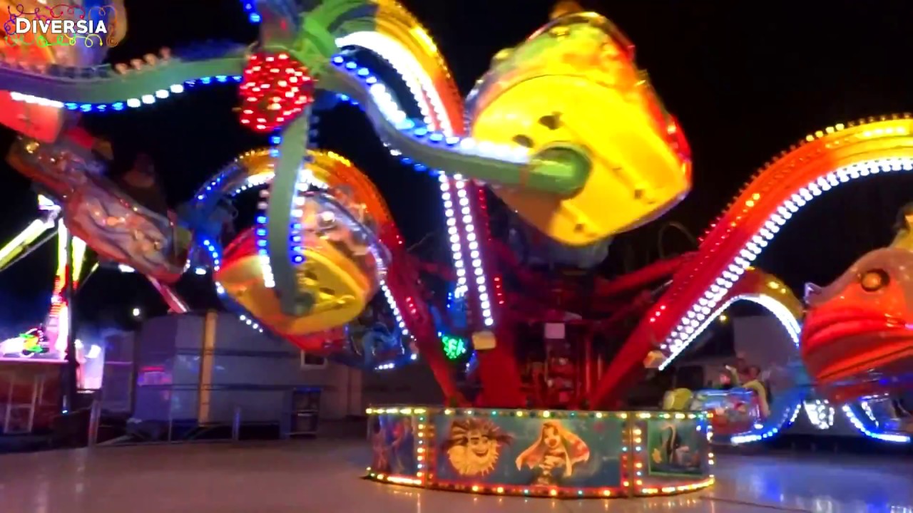 CRAZY POLYP ON-RIDE & OFF-RIDE HD POV - CARNAVALFOOR HALLE 2018