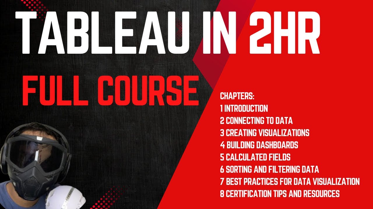 Learn Tableau in Just 2 Hours! | Complete Tableau Desktop Specialist Certification Training
