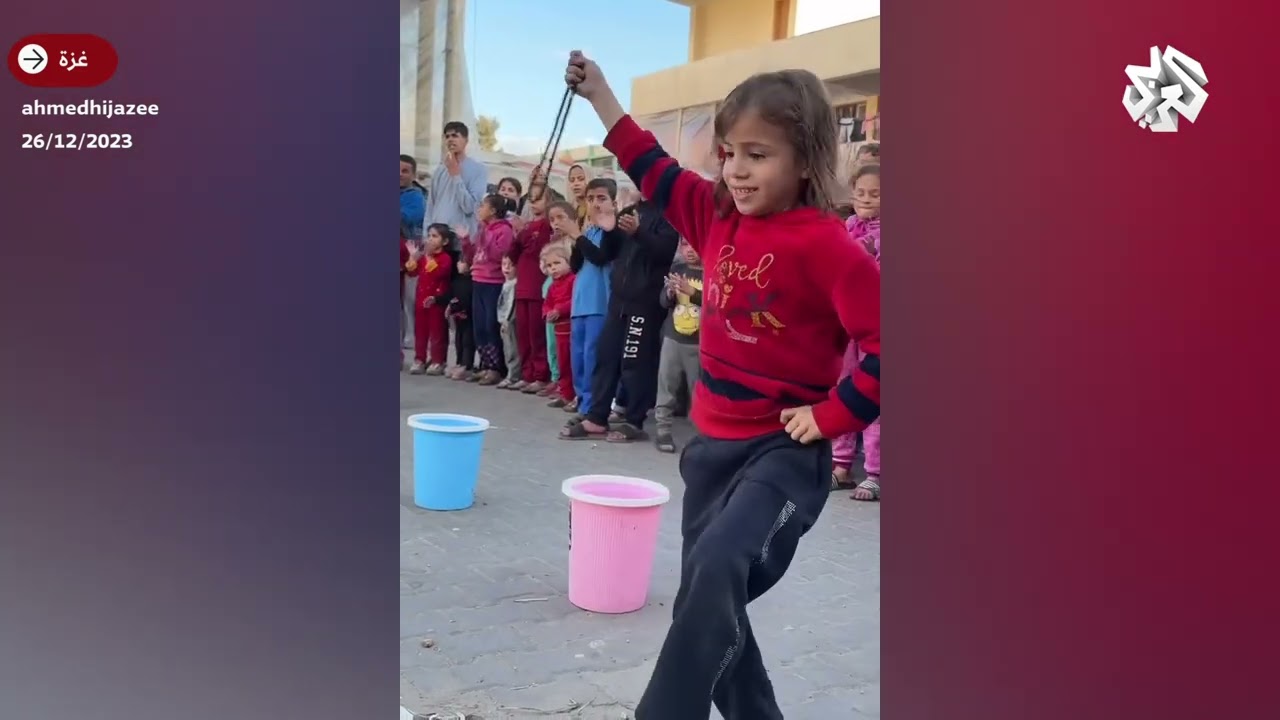 وتستمر الحياة في غزة رغم العدوان.. أطفال رفح النازحون يستمتعون باللعب خلال أنشطة ترفيهية