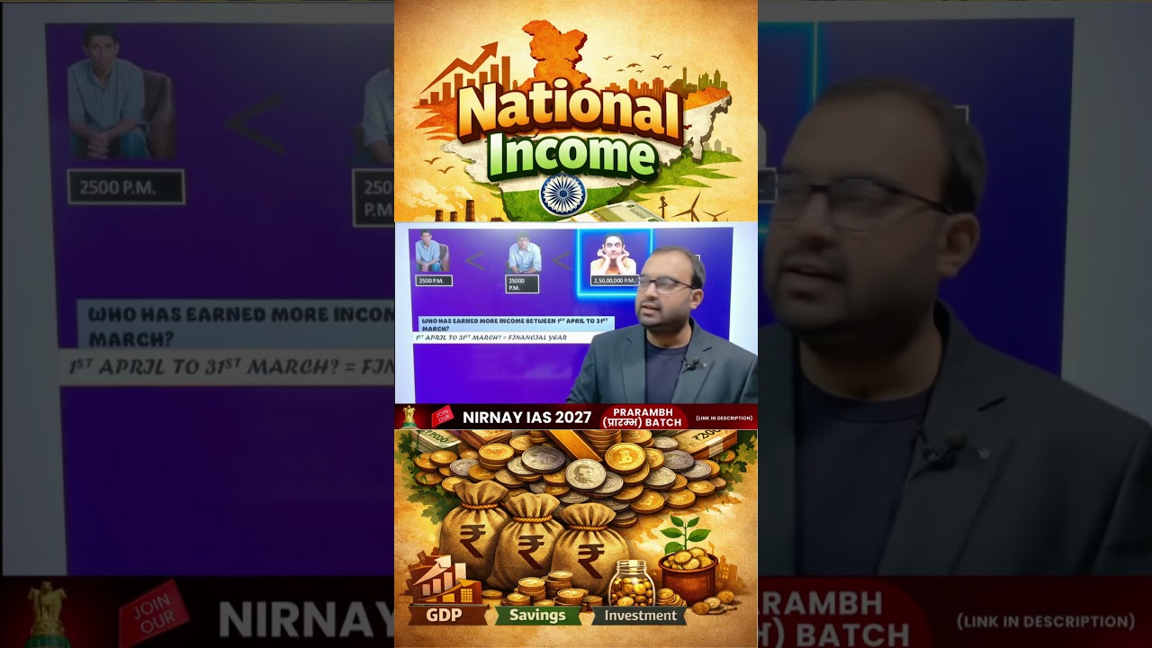 National Income | UPSC 2026 | Vasu Sir
