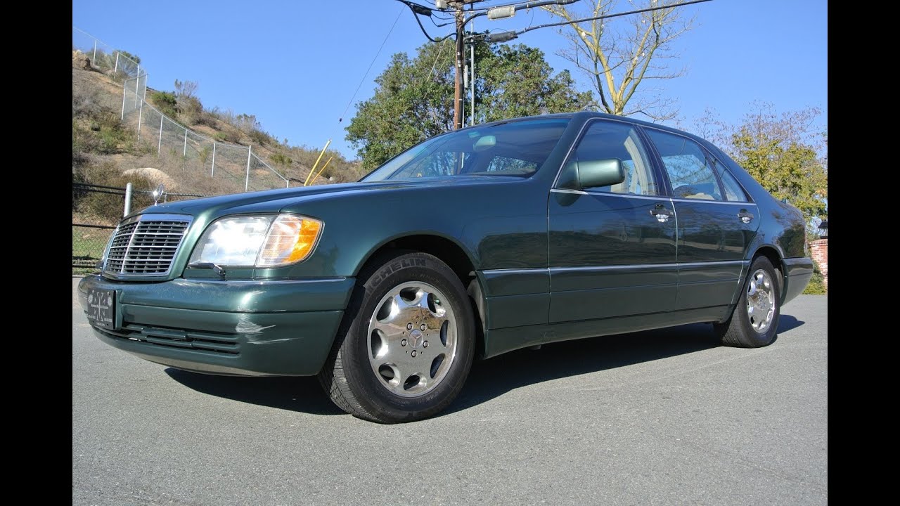 W140 Mercedes Benz S-Class S600 S500 S420 V8 1 Owner Car Guy W 140 72K Orig Miles