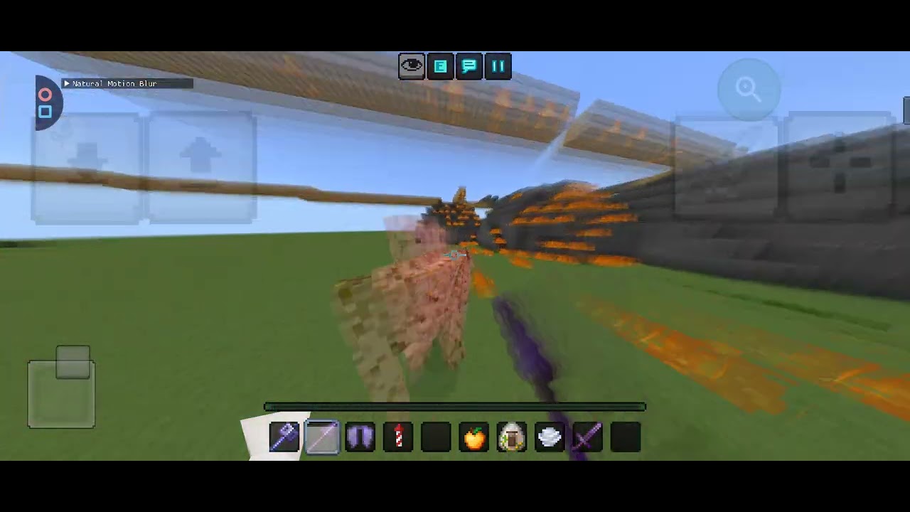 Mcpe Motionblur Mod Levilauncher Test | Elymace Gameplay