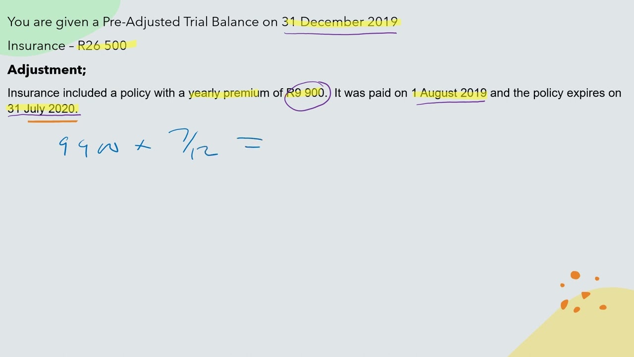 Insurance Adjustment 1