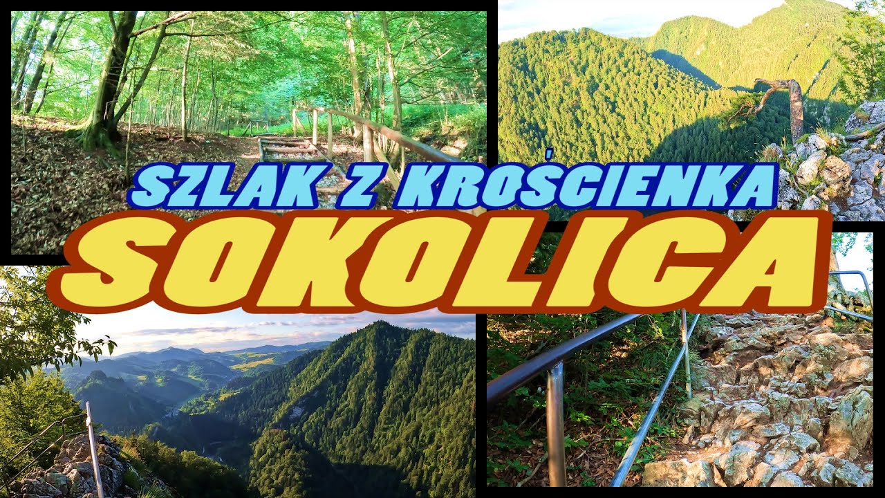 SOKOLICA Szlak z Krościenka - Sokolica Trail from Krościenko - Poland [4k]