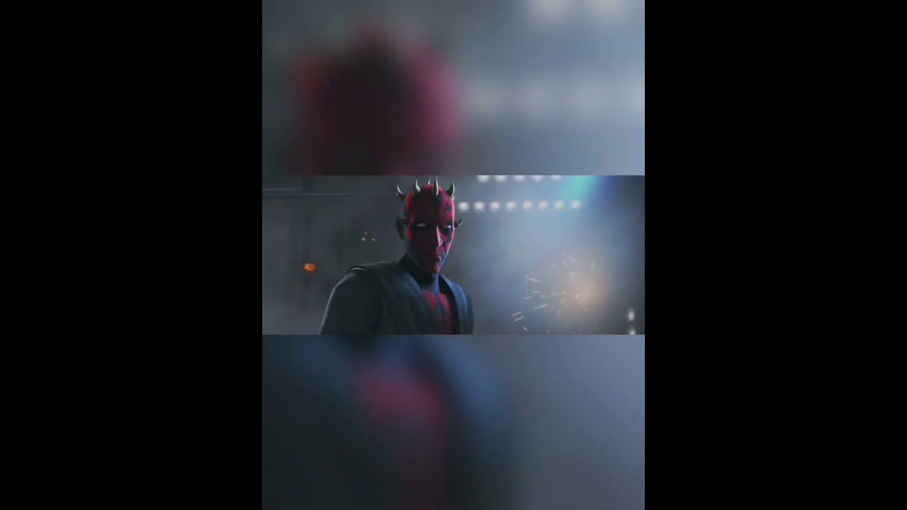 Maul hallway scene (Song: Pulse-Super slowed) #starwars #clonewars #darthmaul