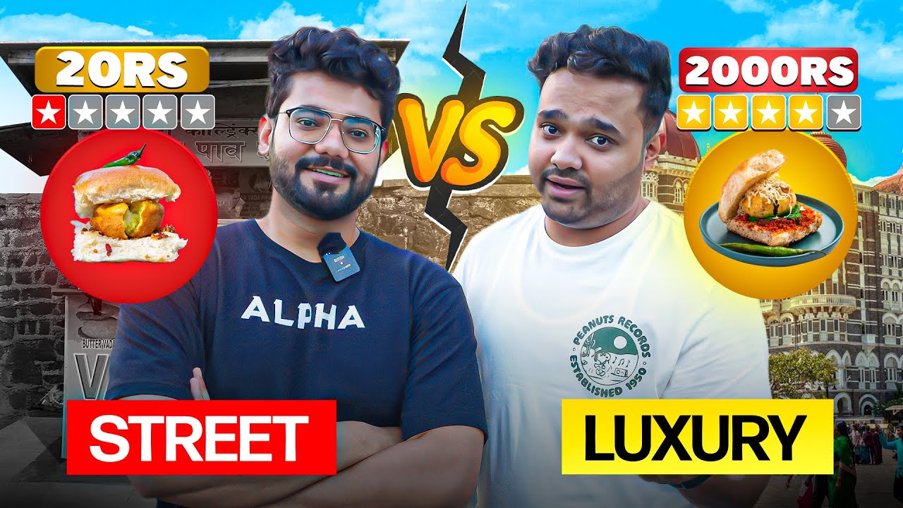 24 Hours Finding the BEST VADAPAV in MUMBAI! 😍 ft. @Bittyboi