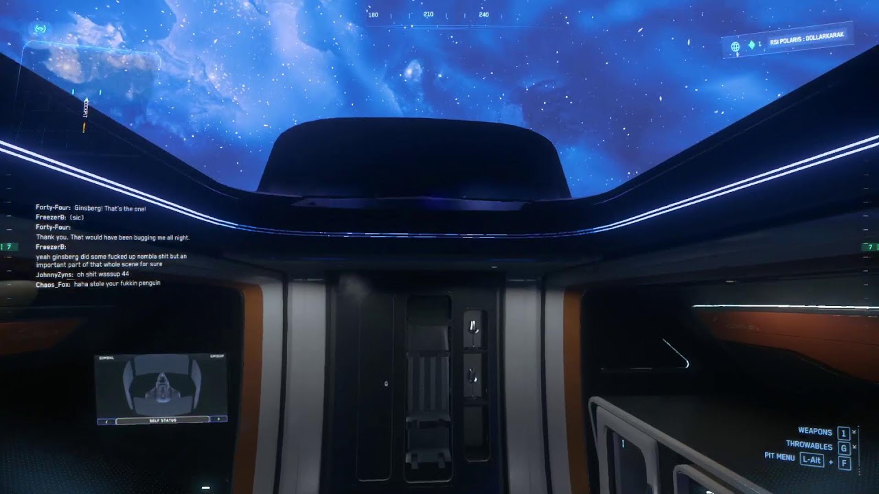 Just hangin' around - Star Citizen