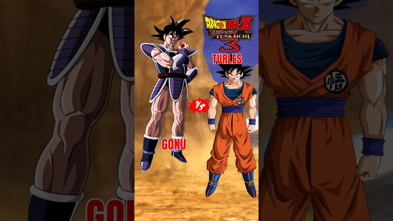 GOKU VS TURLES - DBZ BT3 #bt3mods