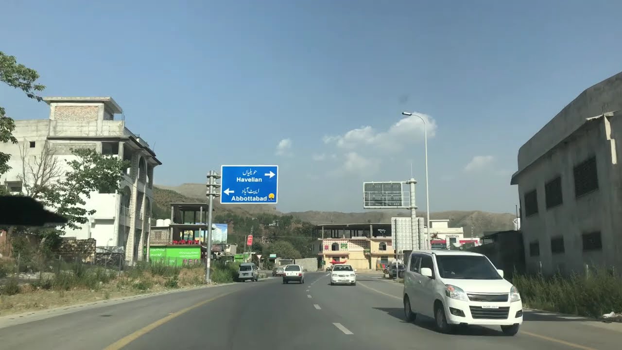 islamabad to Peshawar Motorway hazara motorway to Abbottabad Pakistan Travel Vlog and Road Condition