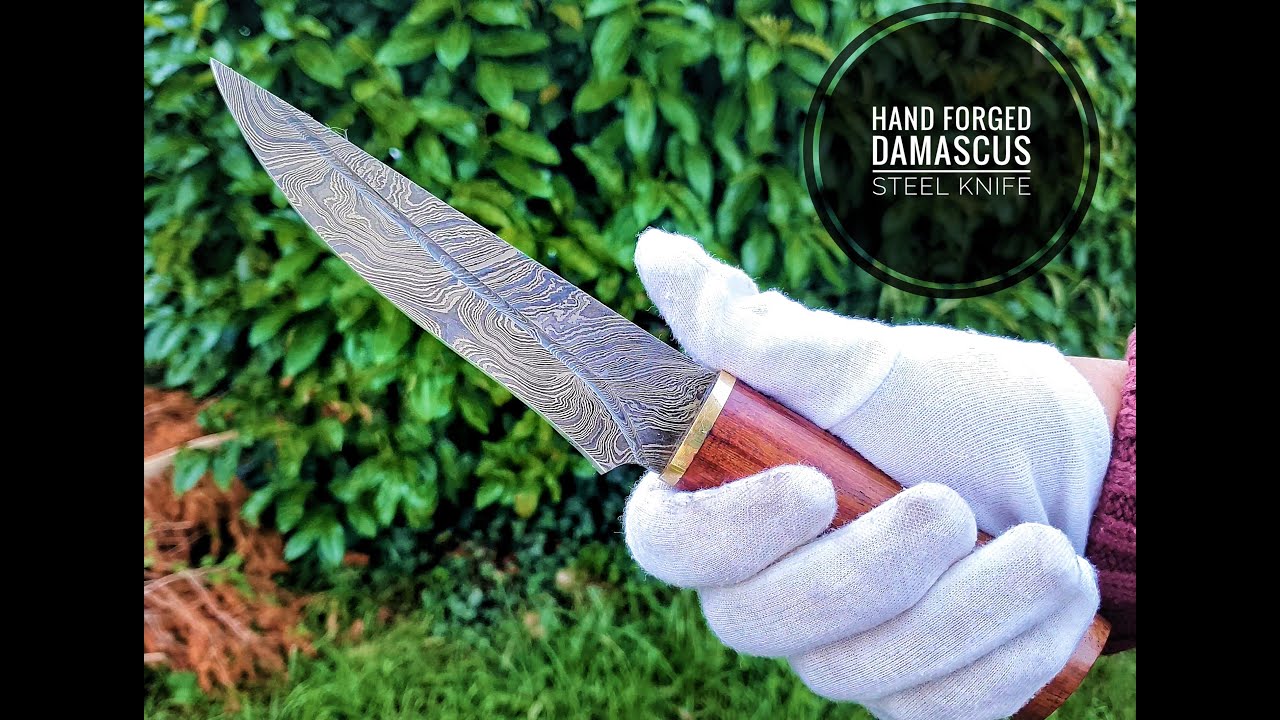 HandForged Damascus Knife