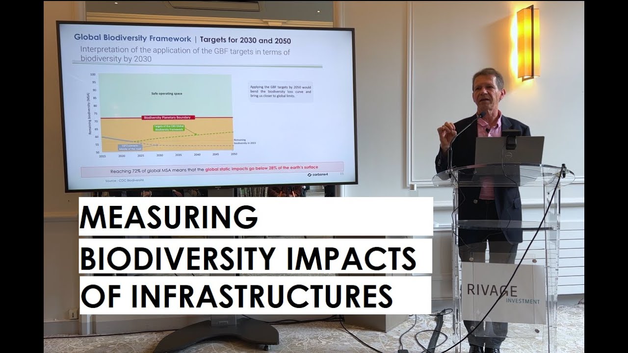 Jean-Marc Jancovici : Lancement de l'initiative Biodiversity Impact in Real Assets