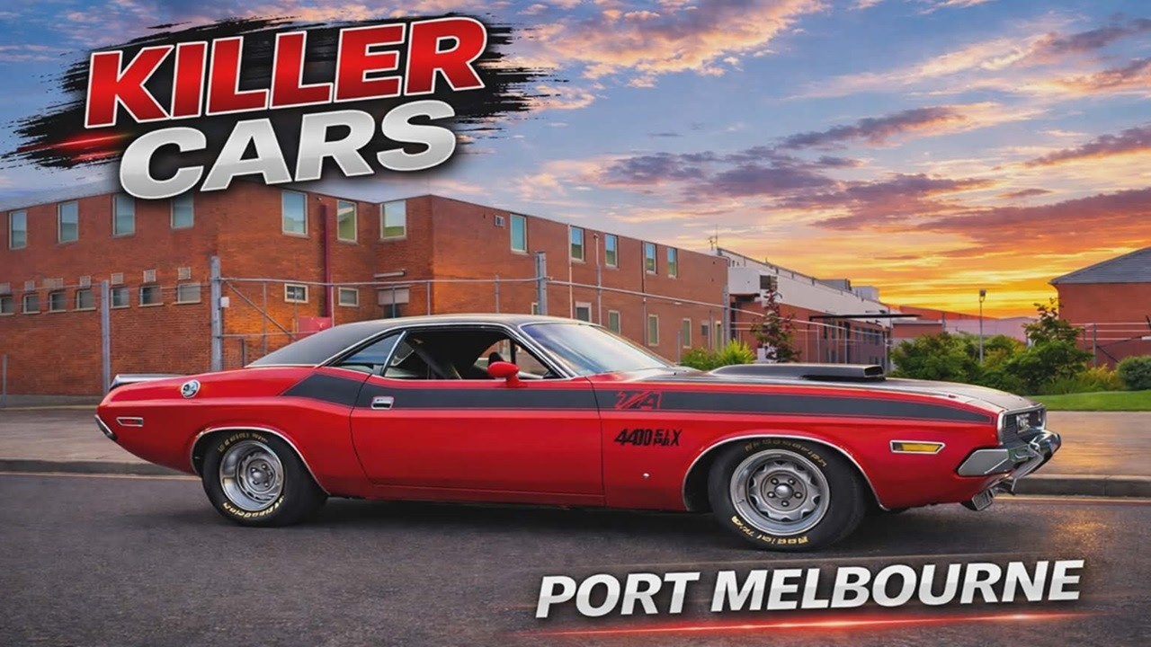 KILLER CARS PORT MELBOURNE. HUGE TURNOUT