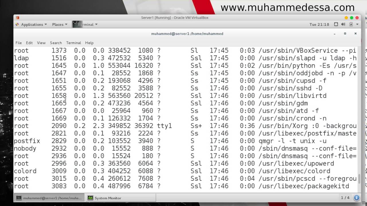 154 RHEL7 RHCSA using nice or renice
