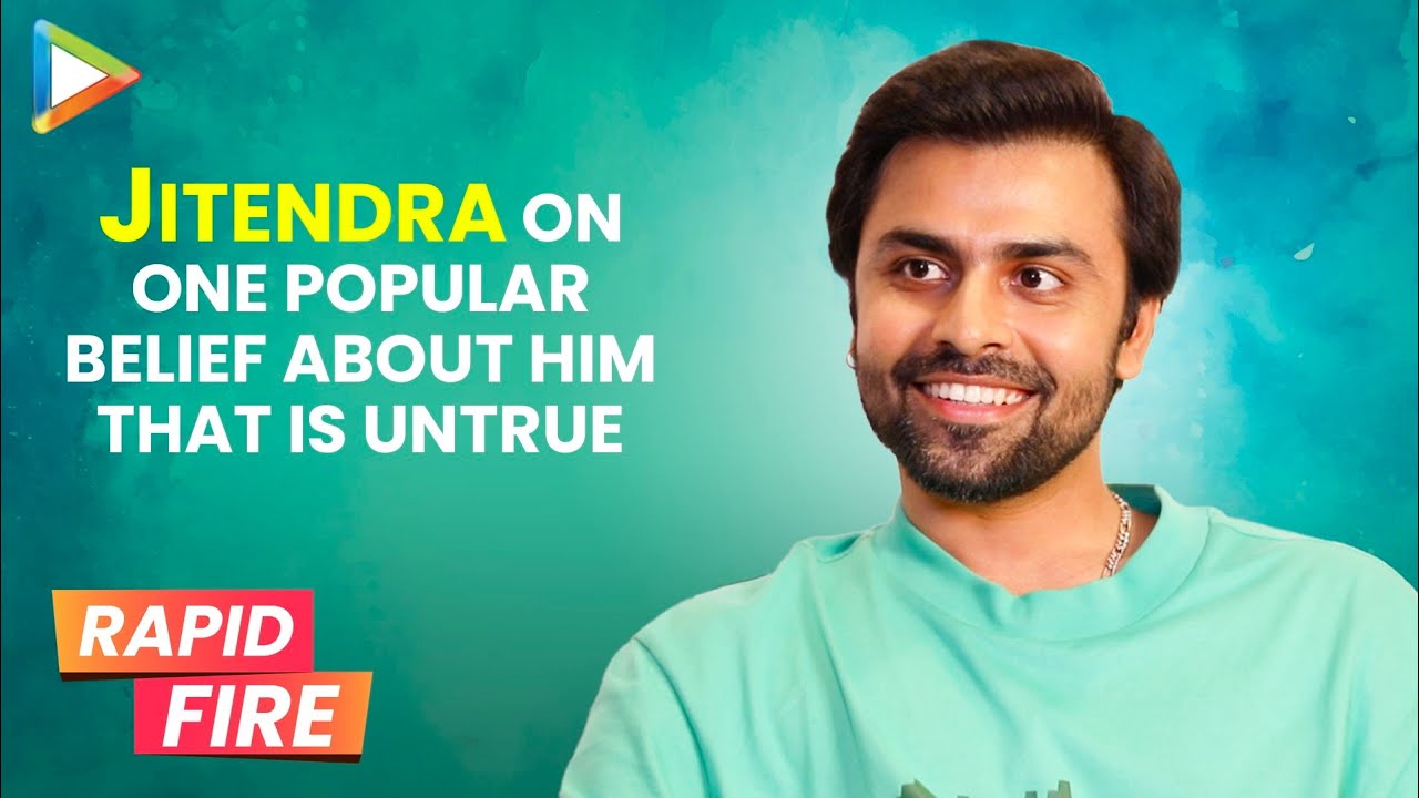 Jitendra Kumar: “I once waited for a girl in the rain for 8 hours”  | Rapid Fire
