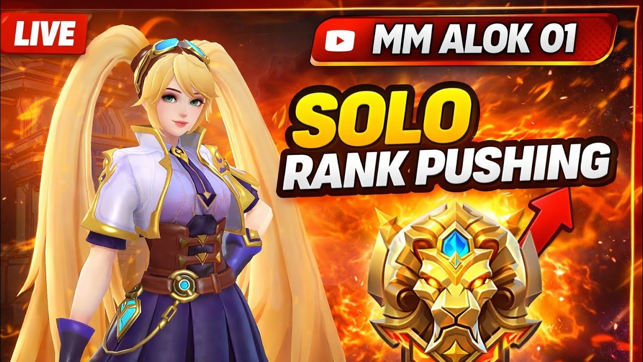 MOBA LEGEND 5V5 GAMEPLAY LIVE #GAMING MM ALOK 01 is live!