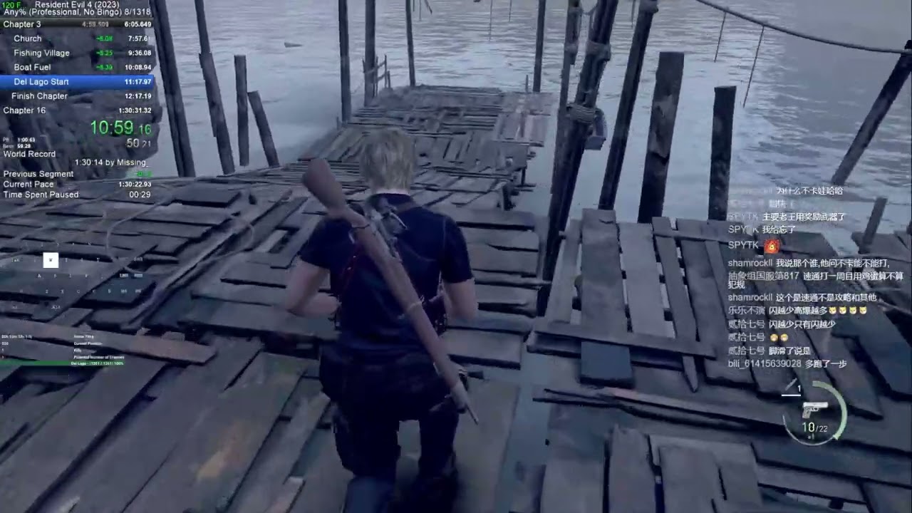 Resident Evil 4 Remake Speedrun Any% pro no Intro 1:30:29