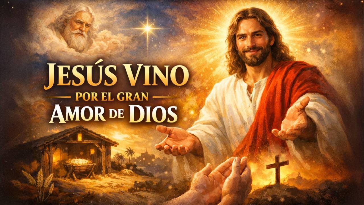 JESÚS VINO AL MUNDO POR EL GRAN AMOR QUE DIOS TE TIENE