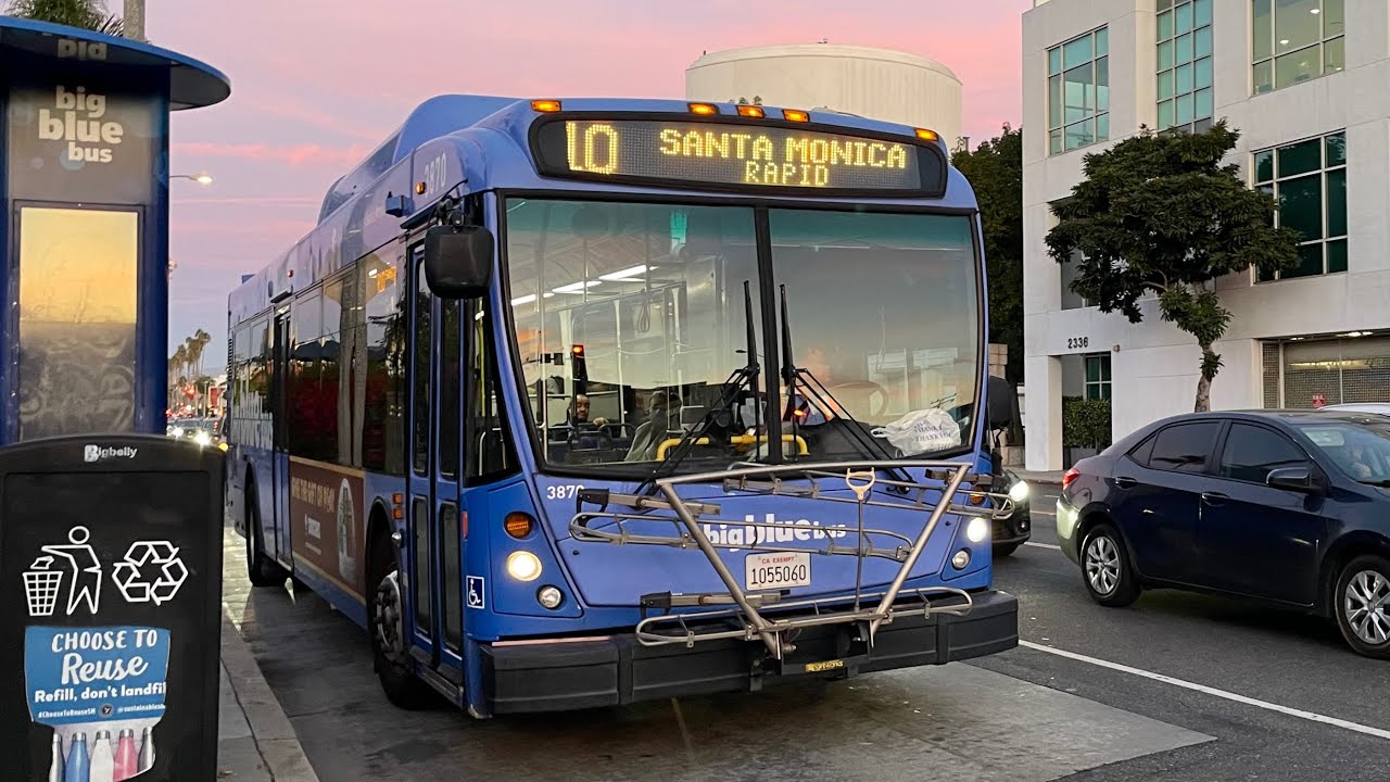2011 Nabi 40-LFW CNG - Santa Monica Big Blue Bus 3870 - Route R10