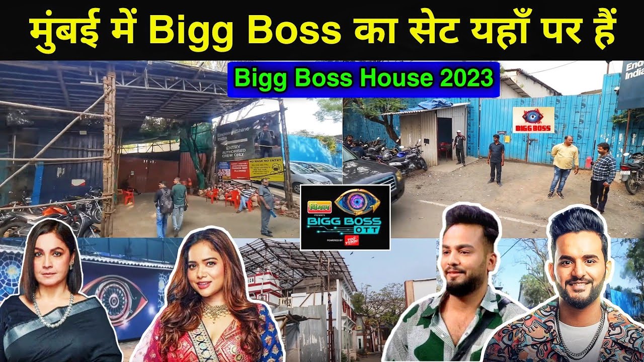 Bigg Boss House Tour 2023 | bigg boss ott house 2023 | mumbai film city tour 2023 | elvish yadav |