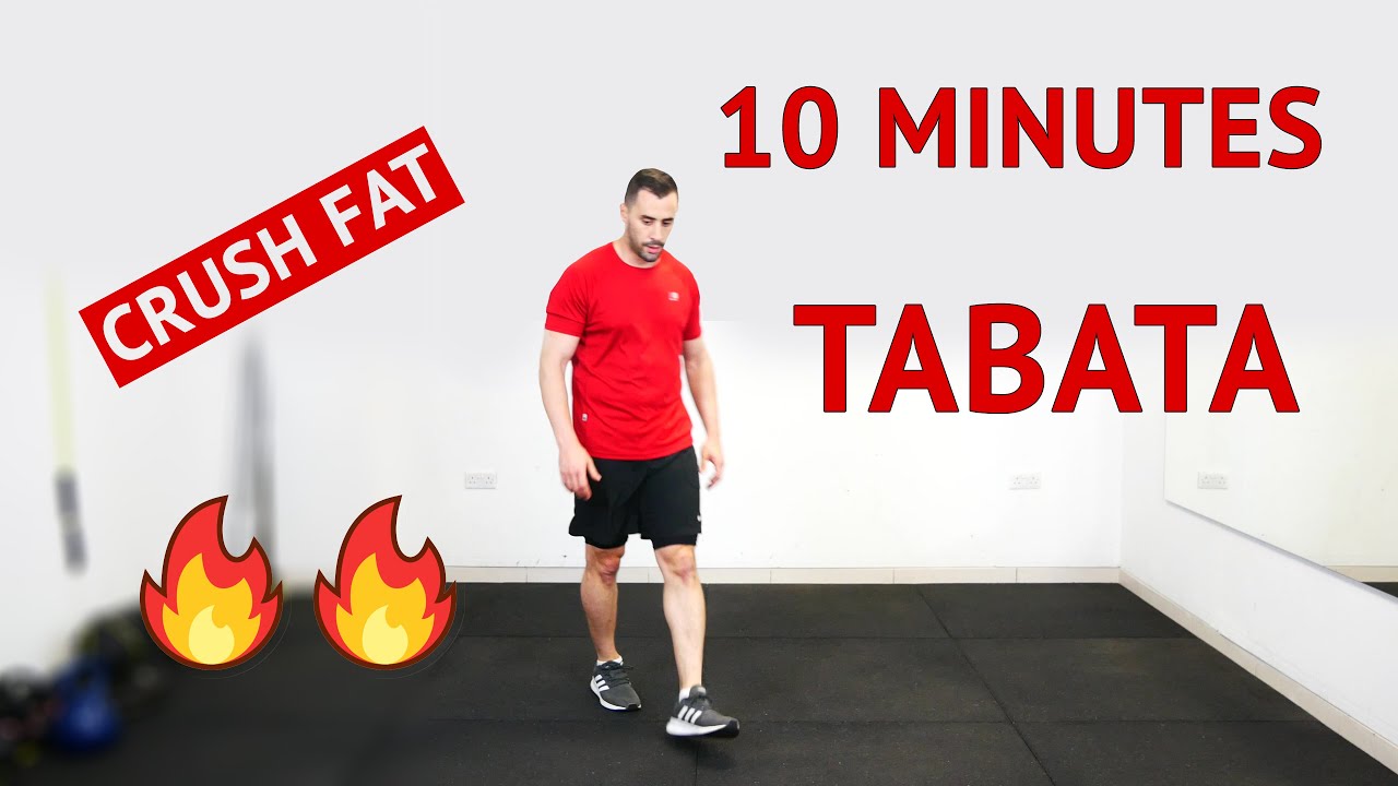 10 Minutes Fat Burning Tabata Workout to Sweat your Stress Away