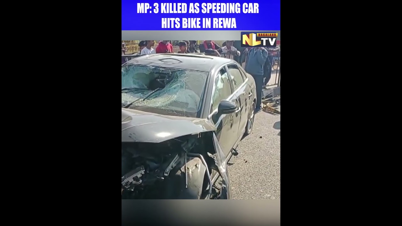 MP: 3 KILLED AS SPEEDING CAR HITS BIKE IN REWA