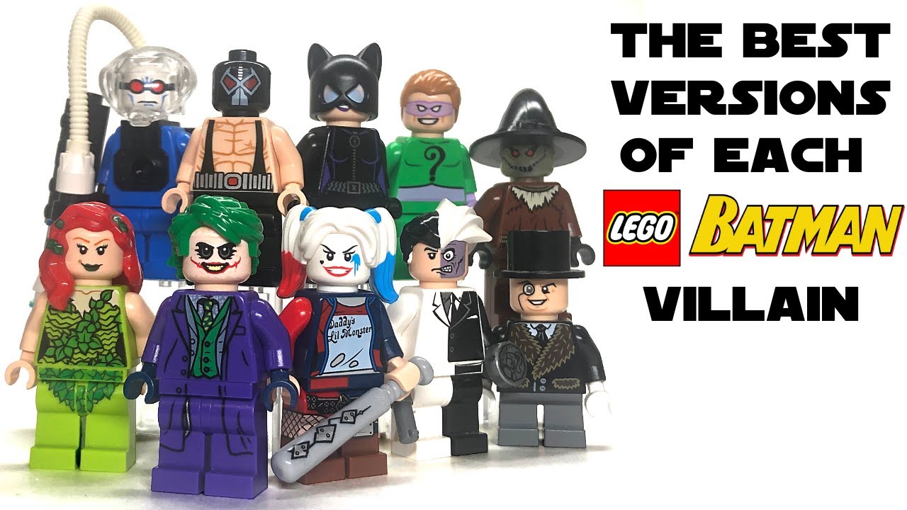 The BEST Versions of Each LEGO Batman Villain!