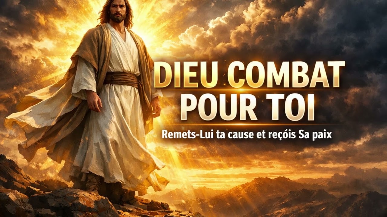 DIEU COMBAT POUR TOI REMETS LUI TA CAUSE ET RECOIS CETTE PRIERE