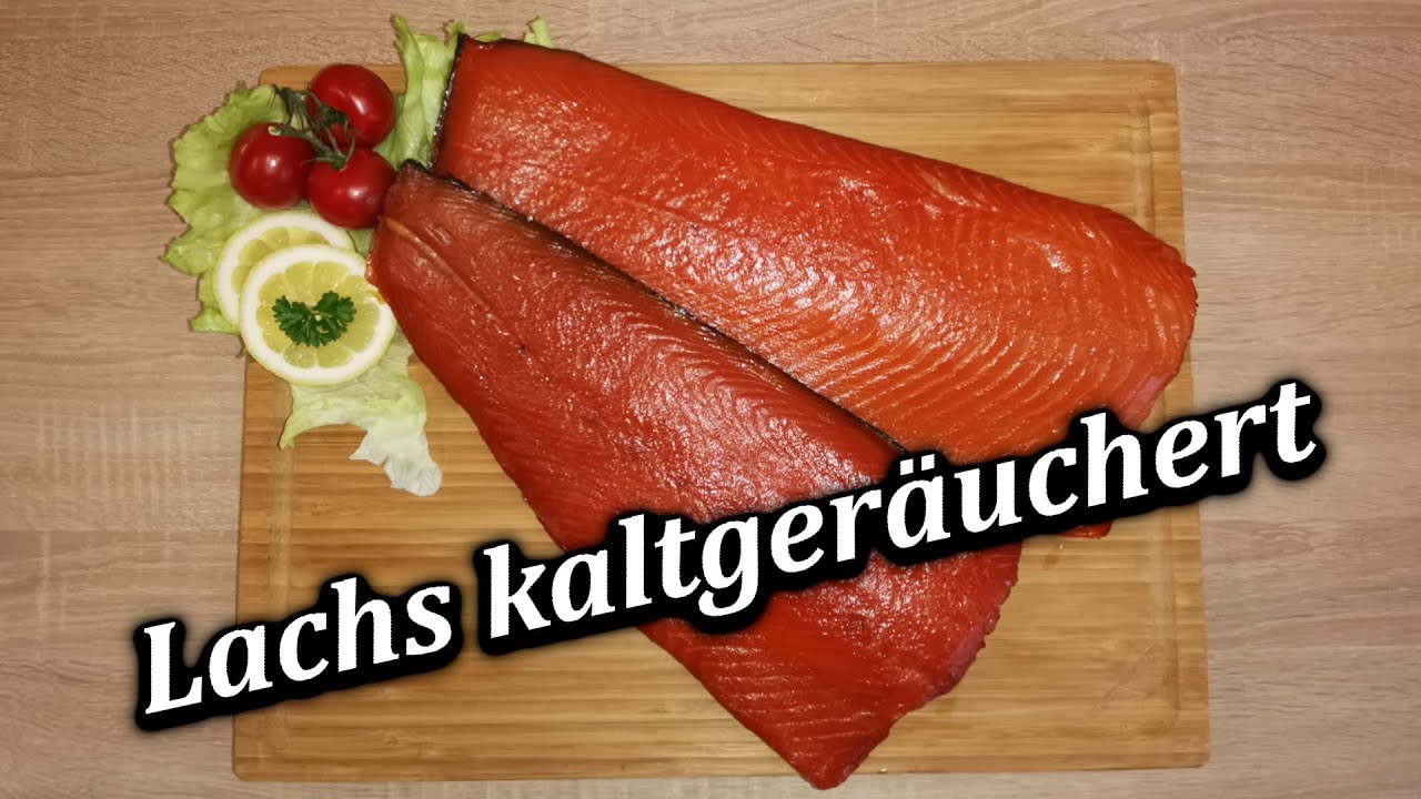 Lachsfilet kaltgeräuchert