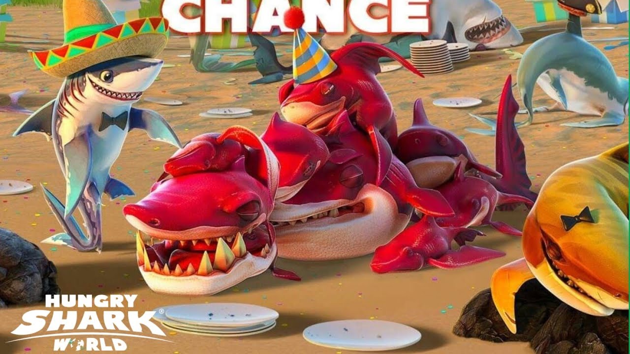 THE FRENZY,TIGER & PORBEAGLE ALL MOVIES COMPILATION - Hungry Shark World 10th