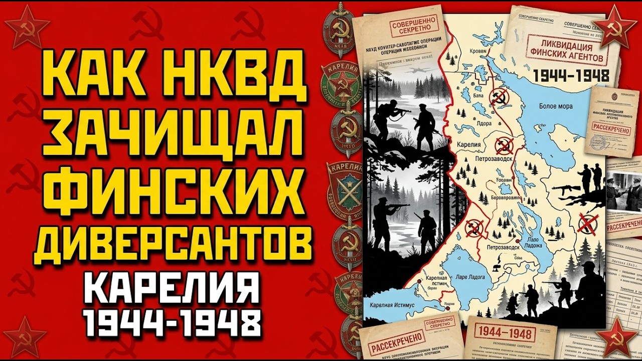 Карелия 1944-1948: как НКВД зачищал финских диверсантов - тайная война