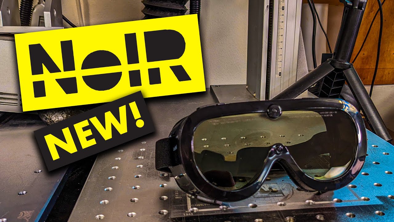 Brand Spankin New NoIR Laser Safety Goggles for Laser Engraving!