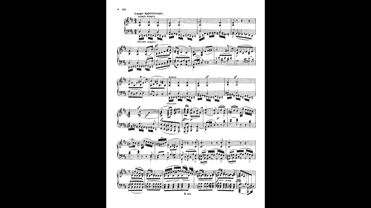 Бетховен, Соната для фортепиано # 2 Ля-мажор (1794/95) опус 2 #2