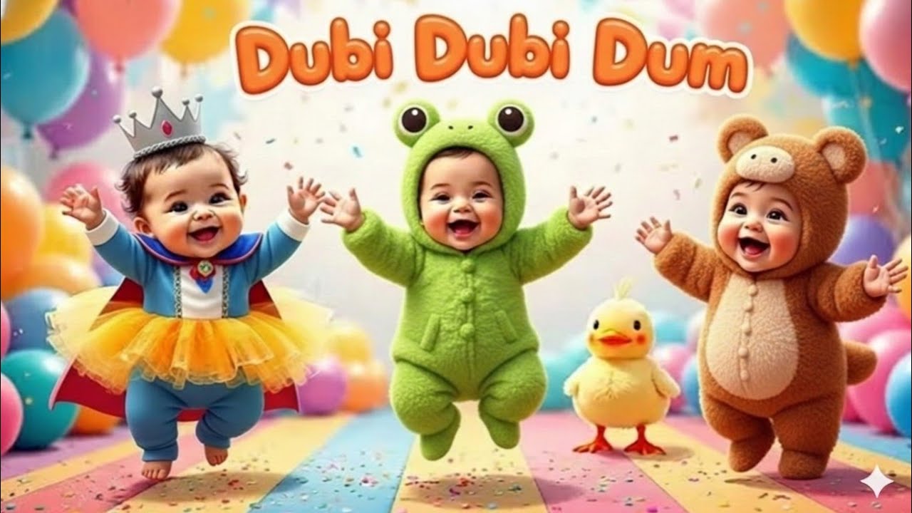 Dubi Dubi Dum Dum! 🎶 Best Nursery Rhymes & Kids Songs 2026